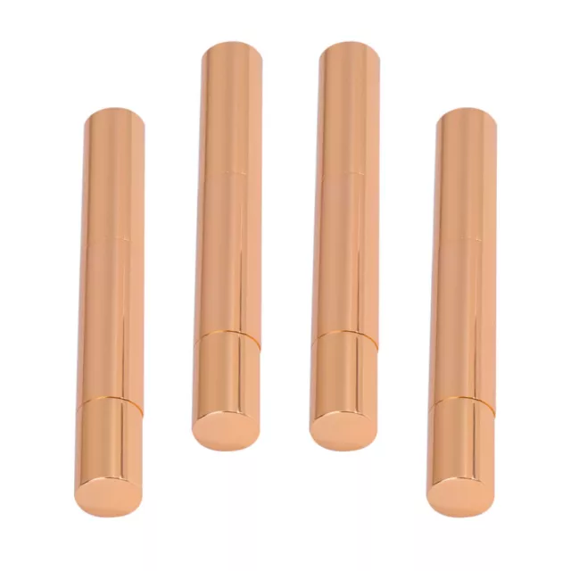 4 piezas Delineador de ojos tubo vacío crecimiento de pestañas material de embalaje líquido para pluma de uñas