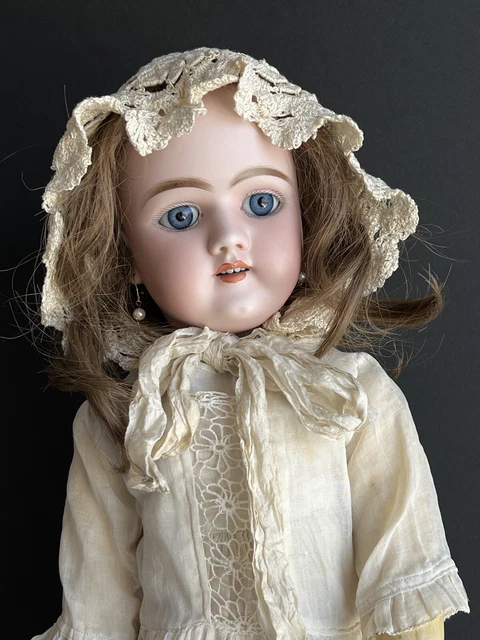 Antique German 23” Heinrich Handwerck 109 Bisque Head Doll