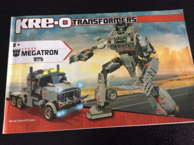  KRE-O Transformers Megatron Construction Set (30688) : Toys &  Games