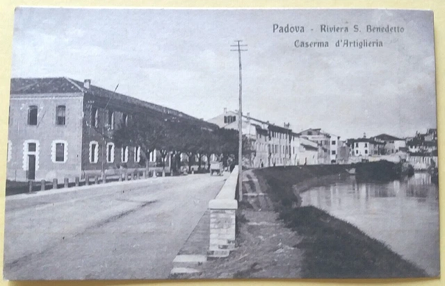 R143] PADOVA RIVIERA SAN BENEDETTO - CASERMA DI ARTIGLIERIA Non viaggiata