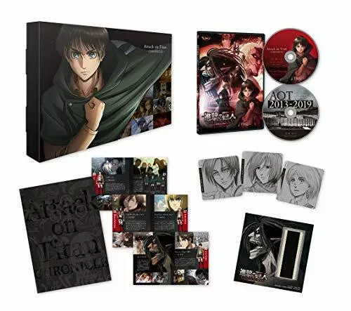 Attack On Titan Chronicle Premier Édition Limitée DVD+ CD+ Livre + Film Japon