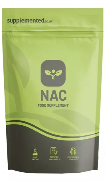 N-Acetylcystein (NAC) 600 mg 180 Kapseln hergestellt in Großbritannien Ergänzungen 6 Monate Versorgung