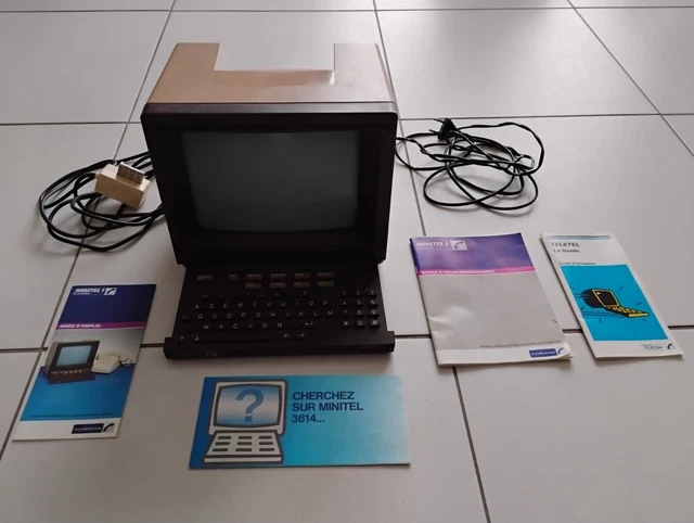Minitel 9 NFZ 300 - Modem PTT France Vintage 1985 - Pièce De Collection Informatique