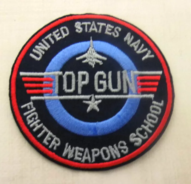 Aufnäher Top Gun Fighter Weapon School F-14 Patch US Army NAVY Air Force x