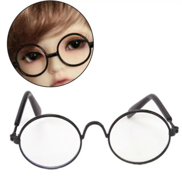 Doll Glasses Vintage Oval Glasses Suitable For 18 inches Dolls Silver Best