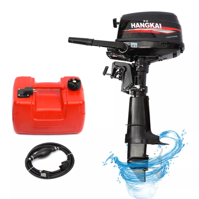 HANGKAI 4 Temps 6.5CV Moteur Hors-Bord De Bateaux de refroidissement par eau