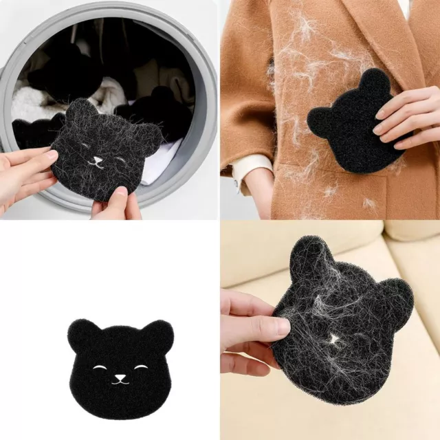 Pet Hair Trap Balls Bear Shape Laundry Ball  Clothes Sofa Cat Dog