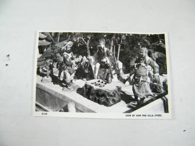 View Of Haw Par Villa S'pore Black And White Photo, D 142 Men Sitting At Table