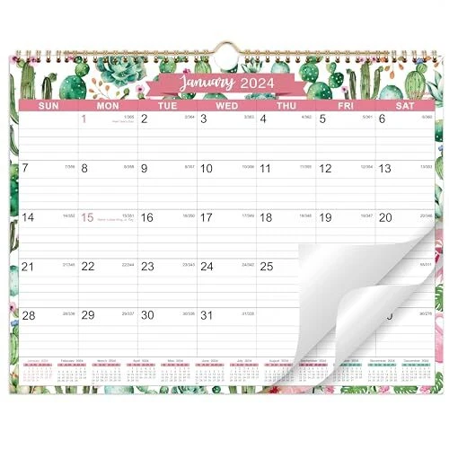 2024 WALL CALENDAR Large Wall Calendar 2024 from January 2024