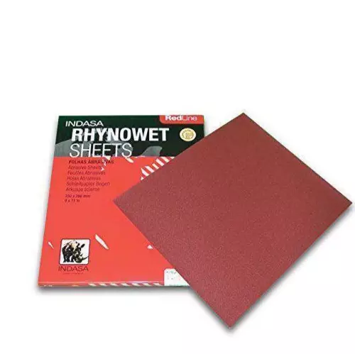 2 Boxes of INDASA Redline XL RHYNOWET Sheets 9" 11" 600 GRIT 50/Box Automotive