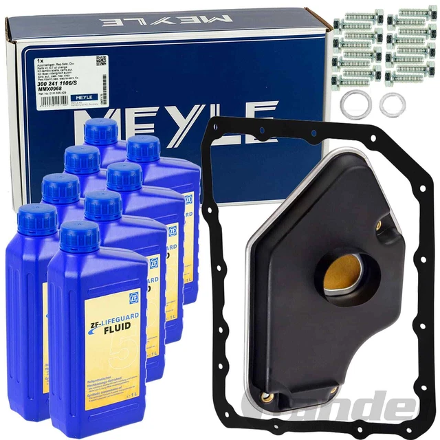 KIT FILTRI IDRAULICI MEYLE CAMBIO ATF + OLIO adatto per BMW E36 E46 E34 Z3 4L30E