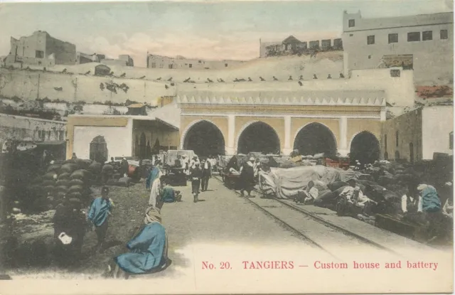 Carte Postale / Postcard / Maroc / Tanger / Tangiers Custom House And Battery