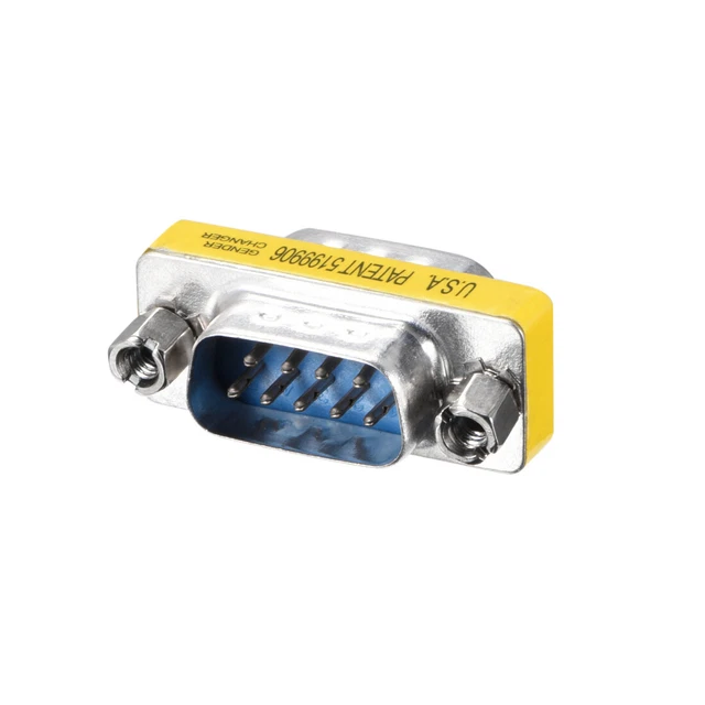YINETTECH 6PCS DB15 Adattatore 15 Pin 2-Row Maschio A Maschio Femmina A