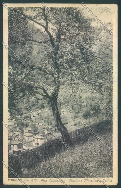 Lecco Margno PIEGHINE cartolina LQ4801