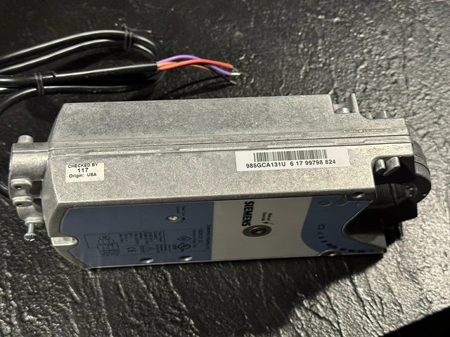 NEW - Siemens Open Air Actuator  GCA131.1U