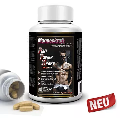 POTENZ SOFORT SEX  DRAGEES - für den Mann - PENI POWER KRAFT   100 Kapseln extra