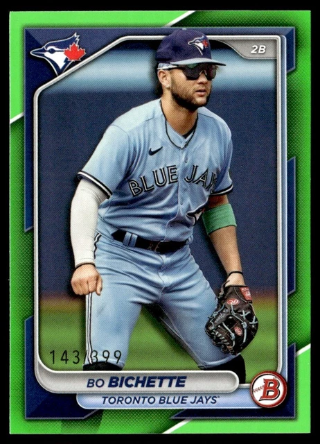 2025 BOWMAN NEON Green #92 Bo Bichette 304/399 $0.99