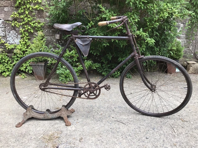 V LO ANCIEN AVANT 1900 Diament old bike fahrrad vintage EUR 1.460