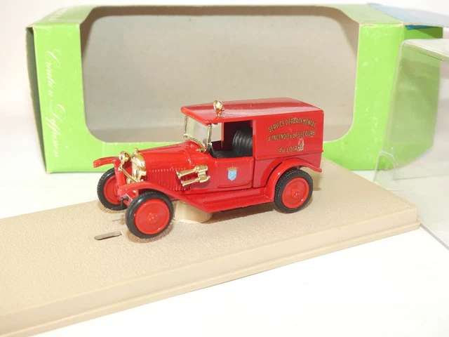 Citroen 5 Cv 1926 Pompiers Du Loiret Eligor 1056 1:43