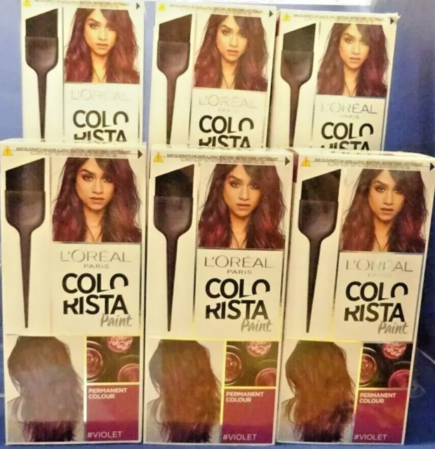 Loreal Paris COLORISTA Paint VIOLETT Haarfarbe 6X