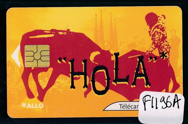 Scheda Telefonica Pubblico F1196A Talk Vous Europeo 1 Spagna 50U 01/02 GEM2