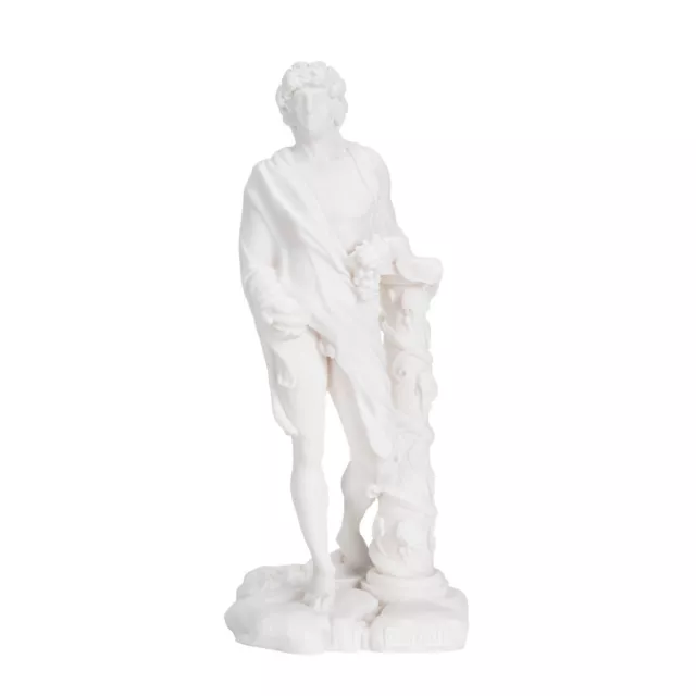 Dionysus Statue Bacchus Greek God of Wine Grape-Harvest Alabaster 9.4 Inches Dionysus Statue Bacchus Greek God of Wine Grape-Harvest Alabaster 9.4 Inches