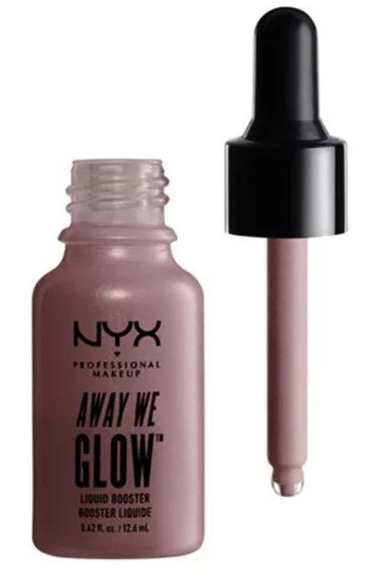 NYX Away We Glow Liquid Booster glasierter Donuts-Rouge