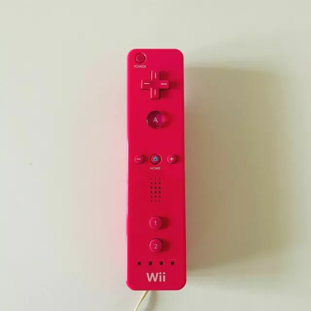 Like New Genuine Nintendo Wii U / Wii Pink Special Edition Controller Remote