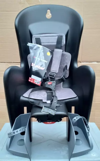 Raleigh Slumber Frame Mounted Child Seat (Black/Grey)