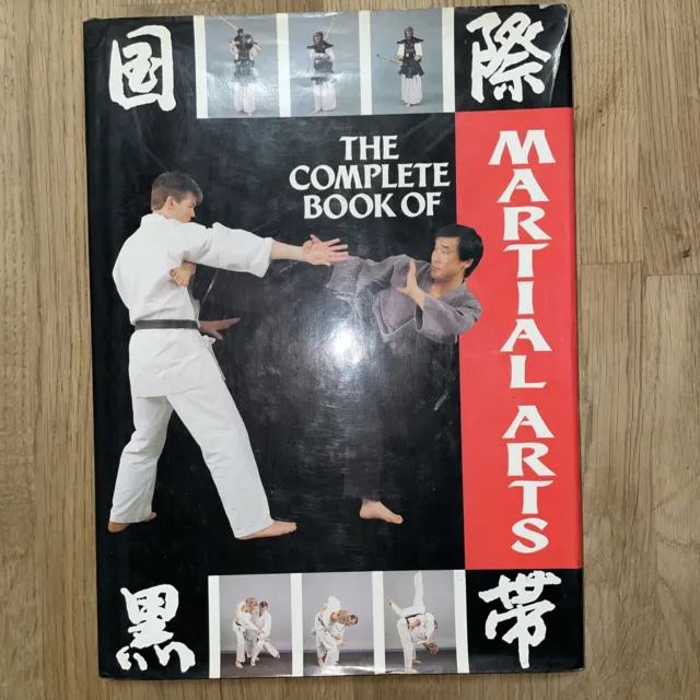 The Complete Book of Martial Arts By David Mitchell 1989 Rare Top