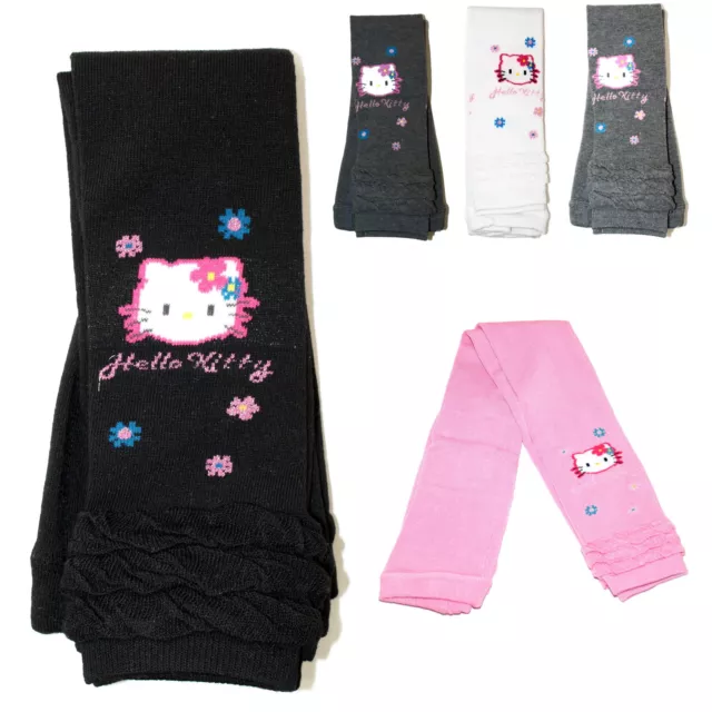 2 paia di leggings design Hello Kitty per ragazze età 5-6