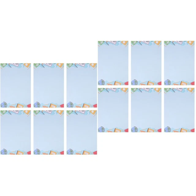100 Pcs Briefkopf Kindergarten Blumen Stationäres Papier Hochzeitsdeko