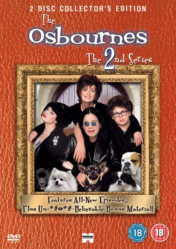 The Osbournes: Series 2 DVD (2006) Ozzy Osbourne cert 18 2 discs Amazing Value