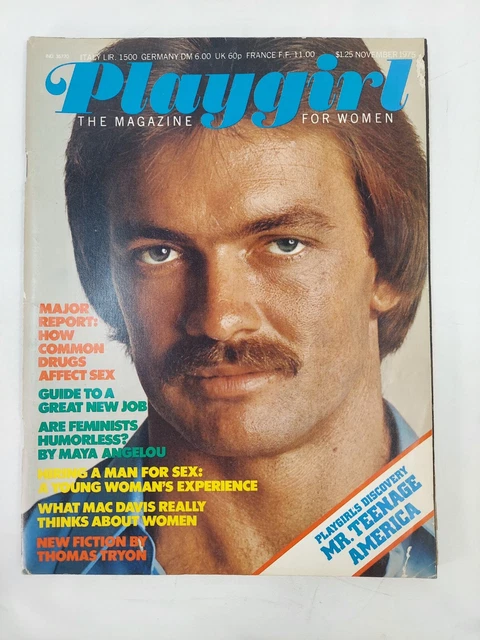 PLAYGIRL MAGAZINE NOVEMBER 1975 £15.62 - PicClick UK
