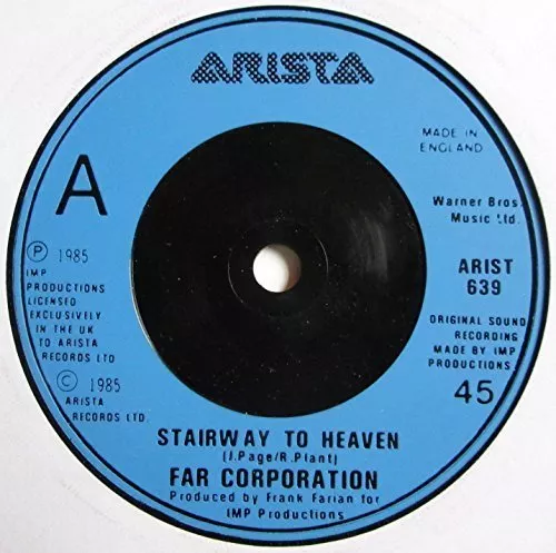 Far Corporation Stairway to heaven (1985)  [7" Single]