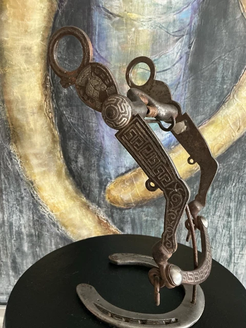 5 1/8" Centenario Freno Black Charro Bit - M-Royal Saddles