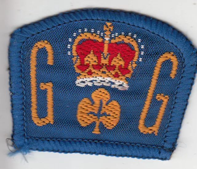 Girl Guide Badge Queen's Guide (438)