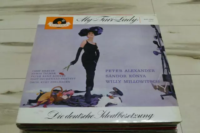 My Fair Lady Bestbesetzung Deutsch - Grosser Querschnitt Musical- Album Vinyl LP