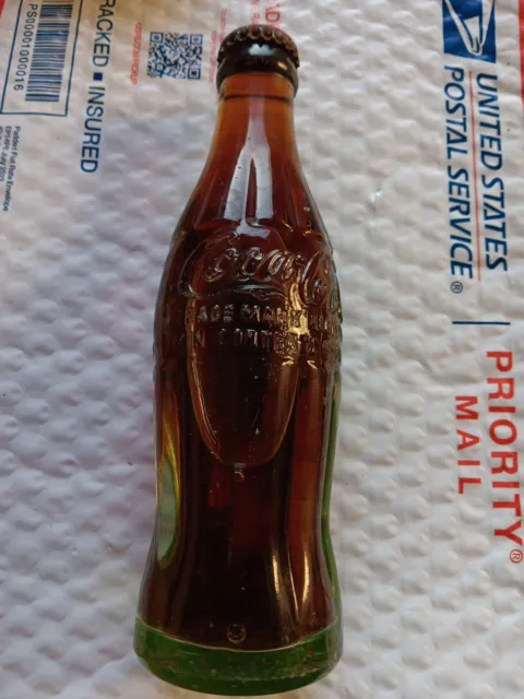 D-105529 6oz Full Embossed Klamath Falls oregon Coca-Cola Bottle