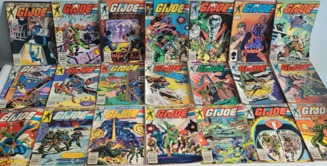 GI Joe A Real American Hero 108 Reader Comics Lot 46 KEY ISSUES 1987 Marvel