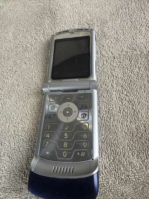 RARE Cingular Motorola A630 Flip Phone - QWERTY Keyboard Bluetooth Unlocked