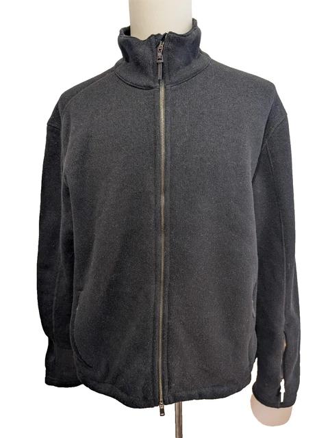 Veste Noire Bi-matière Polaire Et Matelassée Brandtex Taille 42 - Neuve Sans étiquettes