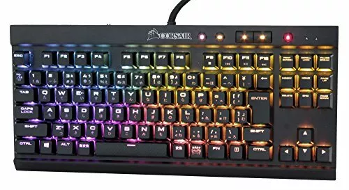 Corsair K65 Rapidfire Cherrymx Vitesse RGB Compact - Japonais Clavier Gaming