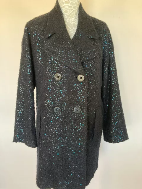 M & S      Collection  Coat  Size M Uk 12 Eur 38