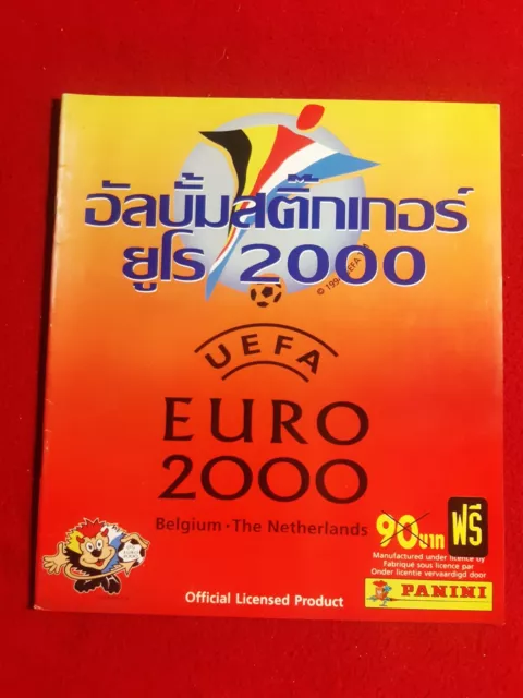 Panini Euro2000 Album Vuoto Edizione Thailandia