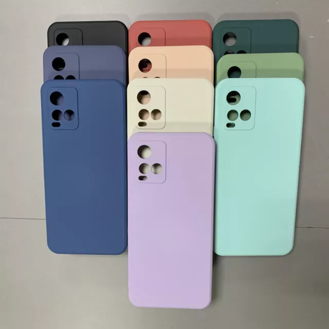 For vivo Y21 Y32 Y33s Y21s Silicone Phone Case Privacy Screen Protector Glass