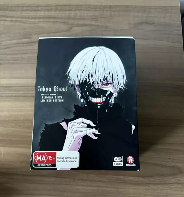 Tokyo Ghoul First Season 2 Blu-Ray + Extras New Sealed (Sleeveless Open) R2