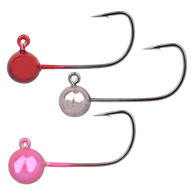 Spro Freestyle Tungsten Micro Jig 29 Metallic - 3 Jighaken, Jigköpfe für Barsche