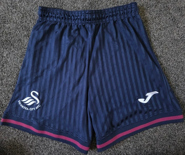Swansea City FC Joma 3rd Third Kit Shorts 2020 2021 Vintage Kids Age 13 14 Years