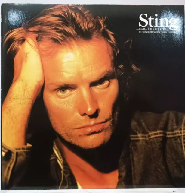 Sting  # Nada como el sol # (GER 1988)  VINILE LP 10"  COME NUOVO